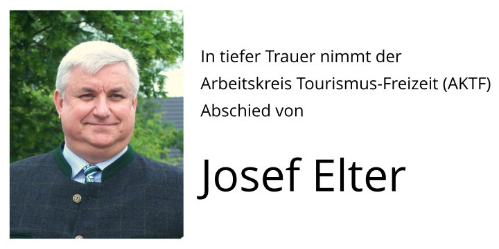 Trauer Josef Elter